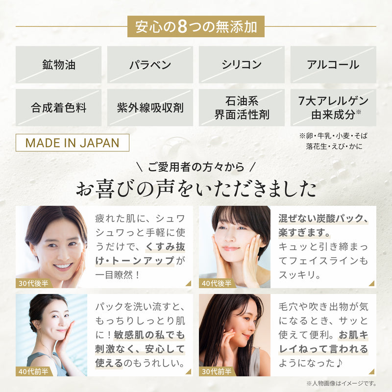 スパークリングセラムパック ：２箱セット(８回分)